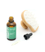 Zenvia Scalp Massager and Rosemary Mint Hair Strengthening Oil - for strong and healthy hair